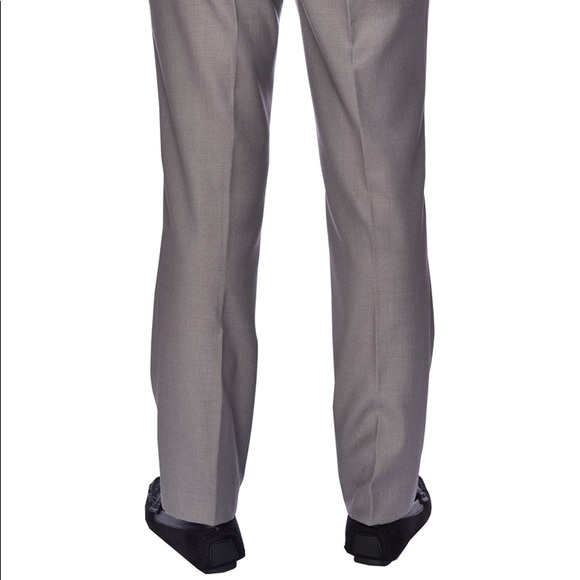 Men’s Premium Gray Slim Fit Pants - Picture 6 of 6